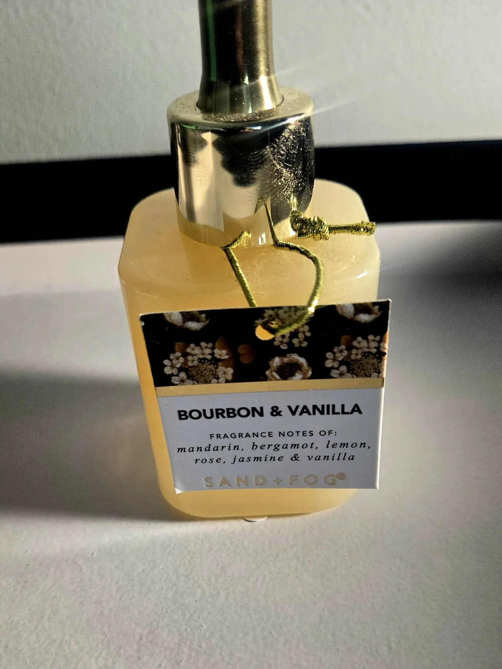 Sand + Fog Bourbon & Vanilla Body Oil — Golden